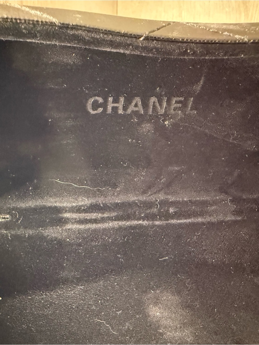 CHANEL Black Rectangular Women's Sunglasses - Picture 6 of 6